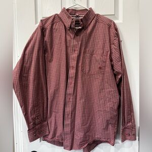 Ariat Pro Series Red Checkered Shirt